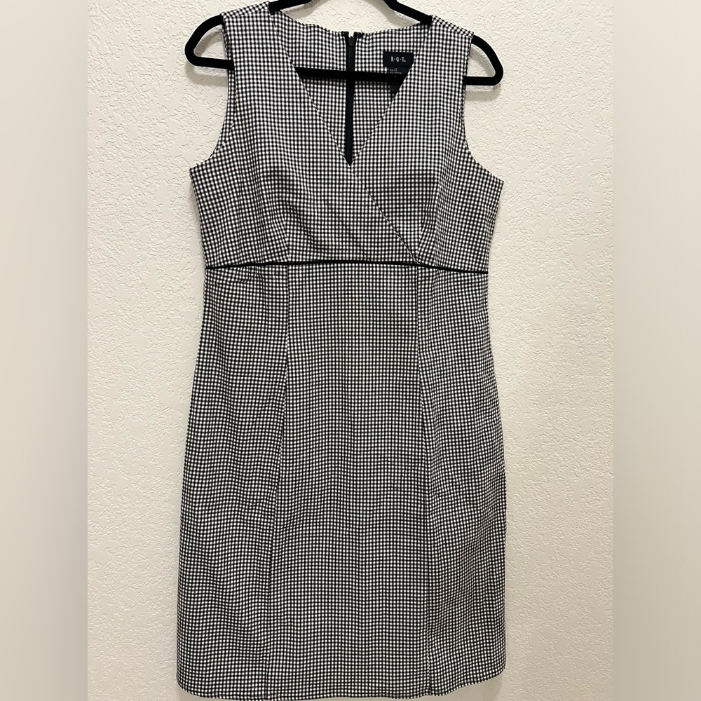 R Q T Vintage Checkered Dress Size 12